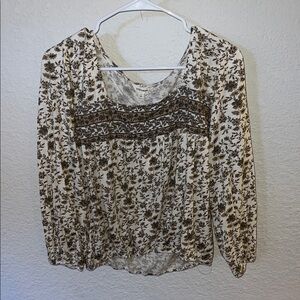 Floral Print Women's Lucky Brand top